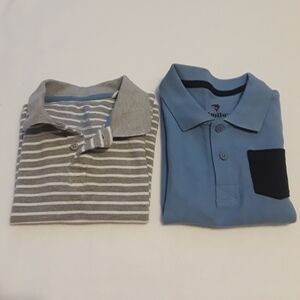 2 pc kids polo shirts short sleeves
